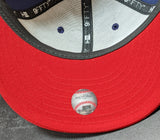 Mens Chicago White Sox New Era 1983 Road Cooperstown Collection 2 Tone Red & Navy 75th Anniversary of Comiskey Park 9FIFTY Snapback Hat - Pro Jersey Sports