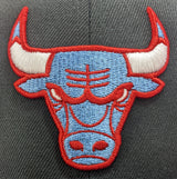 Men's Chicago Bulls Black/Sky Blue UNC to Chicago 59FIFTY Fitted Hat - Pro Jersey Sports