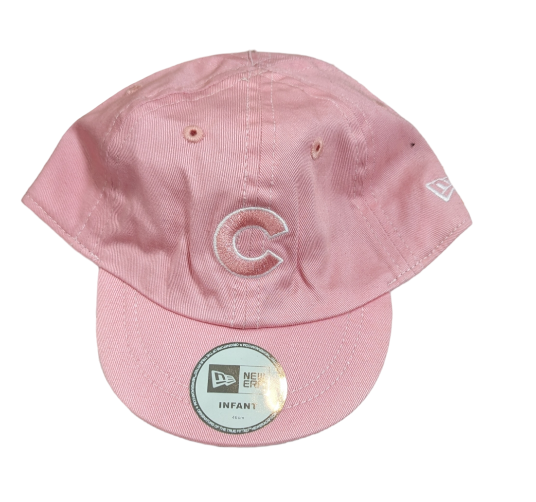 Infant Chicago Cubs New Era Soft Bill Pink Cap