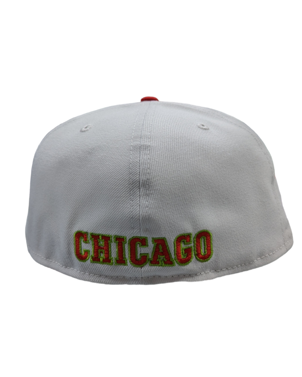 Chicago Cubs New Era 1990 All Star Game Pizza Pack White/Scarlet/Lime 59FIFTY Fitted Hat