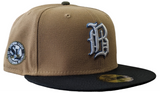 Birmingham Barons "Biff" New Era Southern League Khaki/Black/Olive 59FIFTY Fitted Hat - Pro Jersey Sports