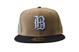Birmingham Barons "Biff" New Era Southern League Khaki/Black/Olive 59FIFTY Fitted Hat - Pro Jersey Sports