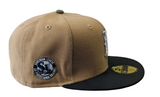 Birmingham Barons "Biff" New Era Southern League Khaki/Black/Olive 59FIFTY Fitted Hat - Pro Jersey Sports
