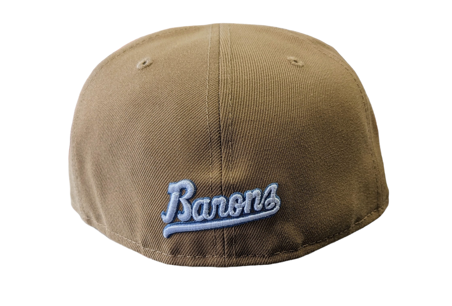 Birmingham Barons "Biff" New Era Southern League Khaki/Black/Olive 59FIFTY Fitted Hat