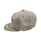 Atlanta Braves New Era 2 Tone Stone/ Green Bark Sevendust Home inspired 59FIFTY Fitted Hat - Pro Jersey Sports