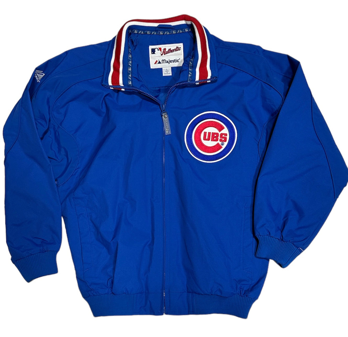 Chicago Cubs Youth Therma Base Premier Jacket by Majestic Athletic