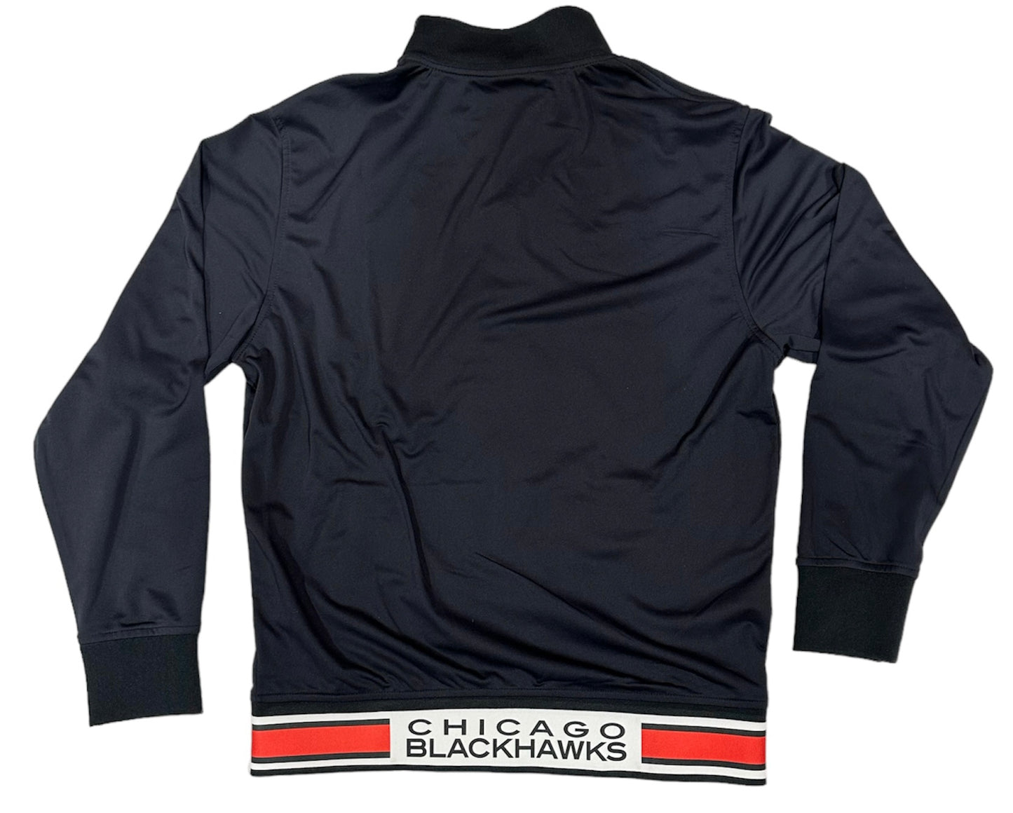 Men's Chicago Blackhawks Centerman Track Jacket By Levelwear