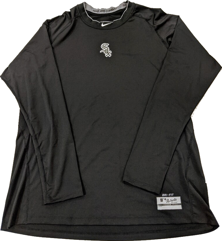 Chicago White Sox Authentic Collection Nike Pro Combat Core Long Sleeve Tee