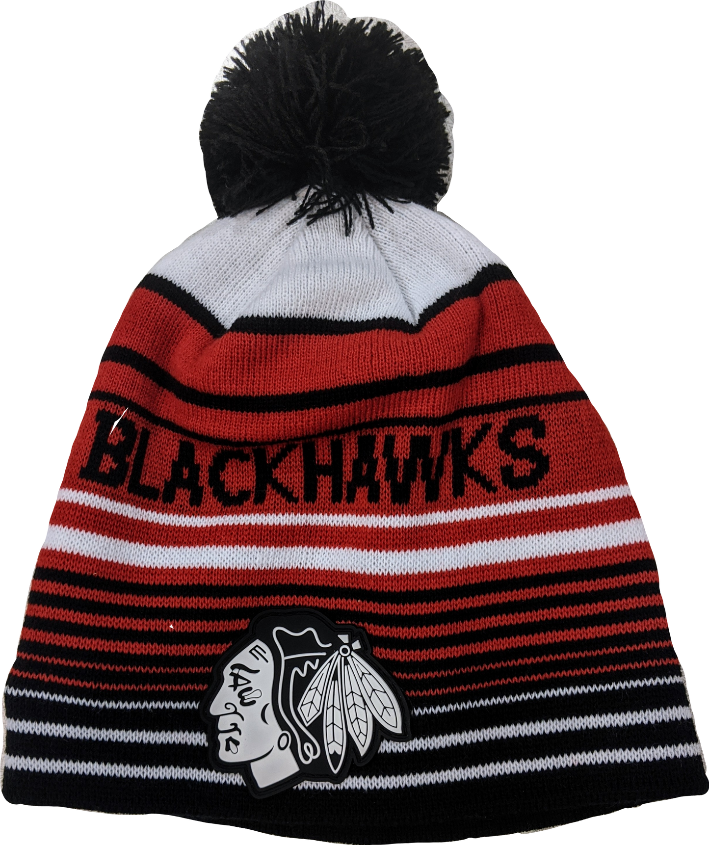 Chicago Blackhawks Old Time Hockey Lamont Pom Knit