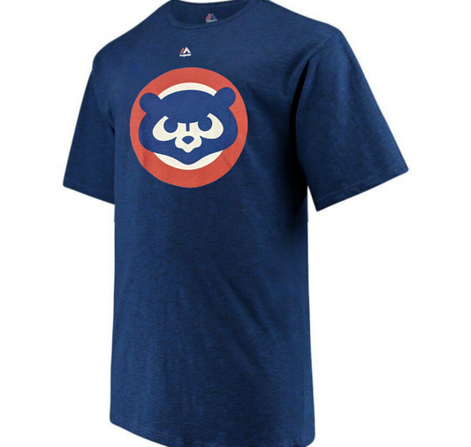 Men's Chicago Cubs Royal Cooperstown Collection 1984 Logo T-Shirt