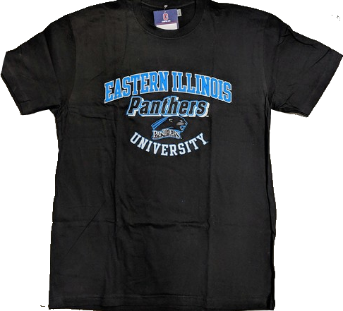 Mens Eastern Illinois Panthers Black Campus One T-Shirt