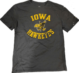 NCAA Mens adidas Iowa Hawkeyes Storm Gray Gym Class Tee - Pro Jersey Sports