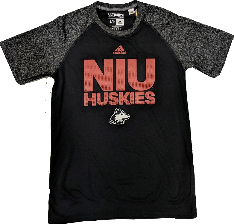 adidas Northern Illinois Huskies Adult Ultimate Raglan Shirt