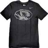 Nike NCAA Mens Missouri Tigers Nike Championship Drive Black Reflective Logo T-Shirt - Pro Jersey Sports