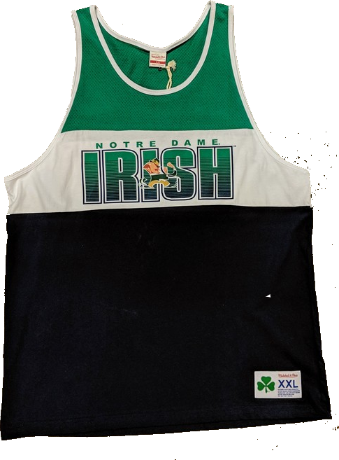 Men's Notre Dame Fighting Irish Mitchell & Ness Home Stand Tank Top