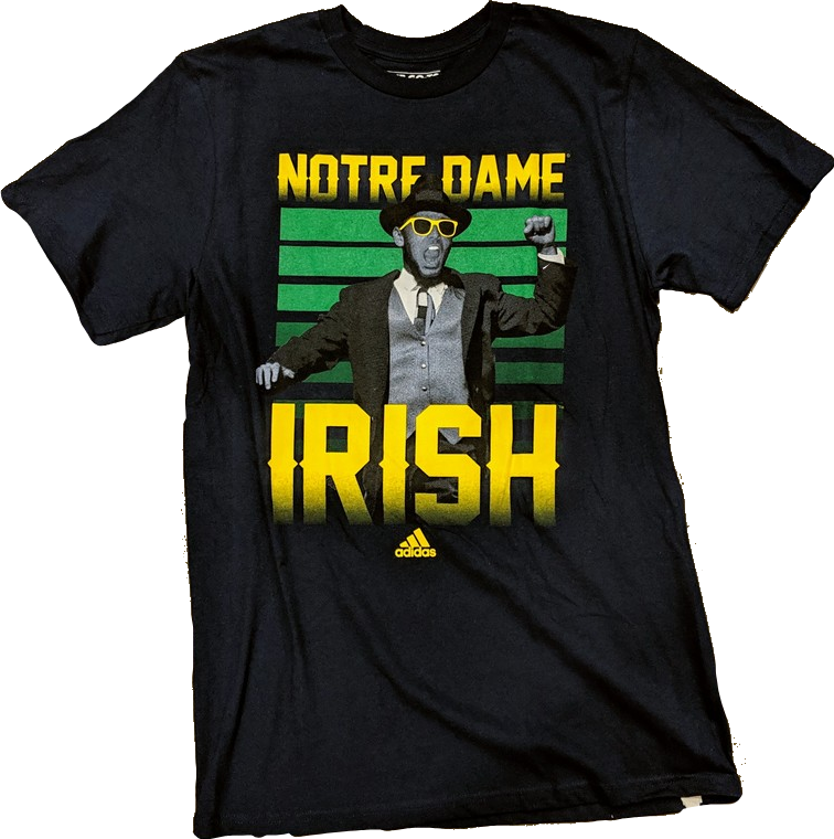 Men's NCAA Notre Dame Fighting Irish adidas Futures Tee