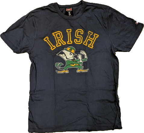 Tailgate Men's Notre Dame Fighting Irish Mast Blue T-Shirt