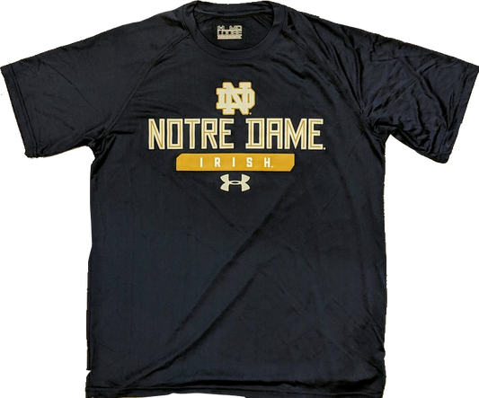 NCAA Notre Dame Fighting Irish Men's Under Armour Short Sleeve Performance NuTech Tee