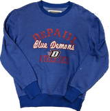 Men's DePaul Blue Demons Royal Colosseum Crew Neck Sweatshirt - Pro Jersey Sports