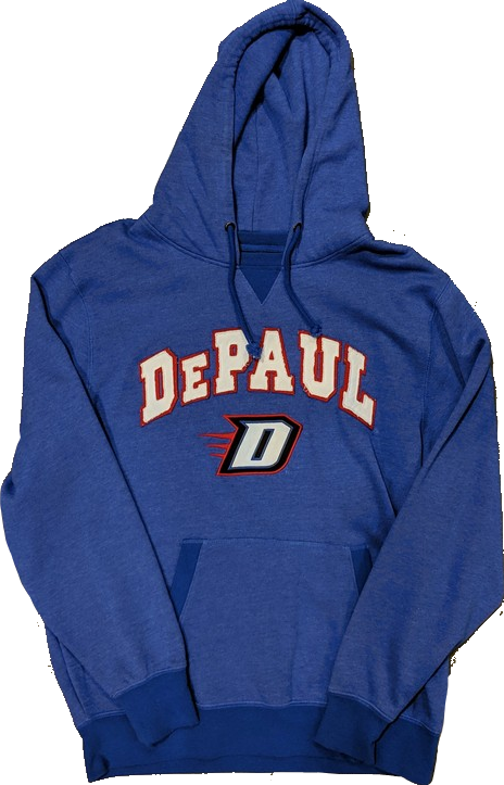 Men's DePaul Blue Demons Royal Colosseum Pullover Sweatshirt