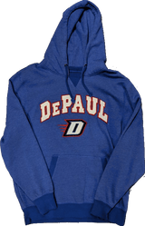 Men's DePaul Blue Demons Royal Colosseum Pullover Sweatshirt - Pro Jersey Sports