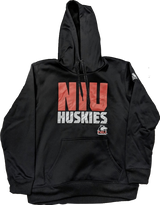 Men's NCAA Northern Illinois Huskies Adidas Black Tech Fleece Hoodie - Pro Jersey Sports