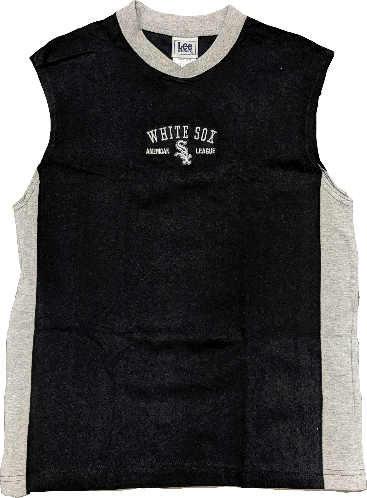 Youth Chicago White Sox Embroidered Logo Sleeveless Tee By Lee Sport