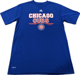 MLB adidas Chicago Cubs Youth Climalite T-Shirt - Pro Jersey Sports
