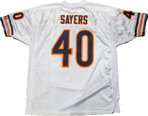 Gale Sayers Chicago Bears Authentic White NFL Jersey