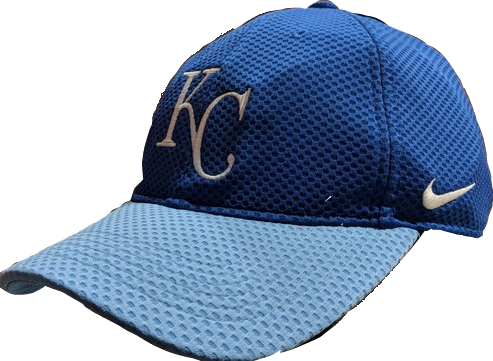 Men's Kansas City Royals Nike Blue Mesh Logo Performance Adjustable Hat