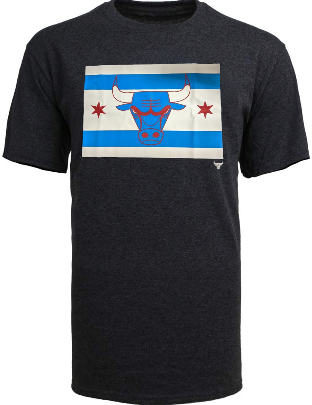 Men’s Chicago Bulls City Flag Regional Club Tee By ’47 Brand