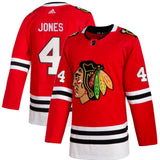 Men's Seth Jones Chicago Blackhawks Home Red Adidas Authentic Jersey - Pro Jersey Sports