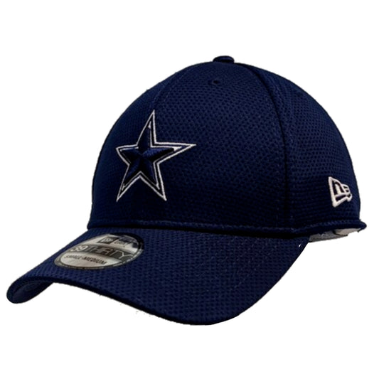 Mens Dallas Cowboys NFL Primary Logo On Field Tech 39THIRTY Hat By New Era