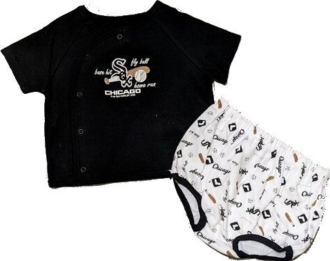 Infant Chicago White Sox Fly Ball 2-Piece Top and Bottom Set