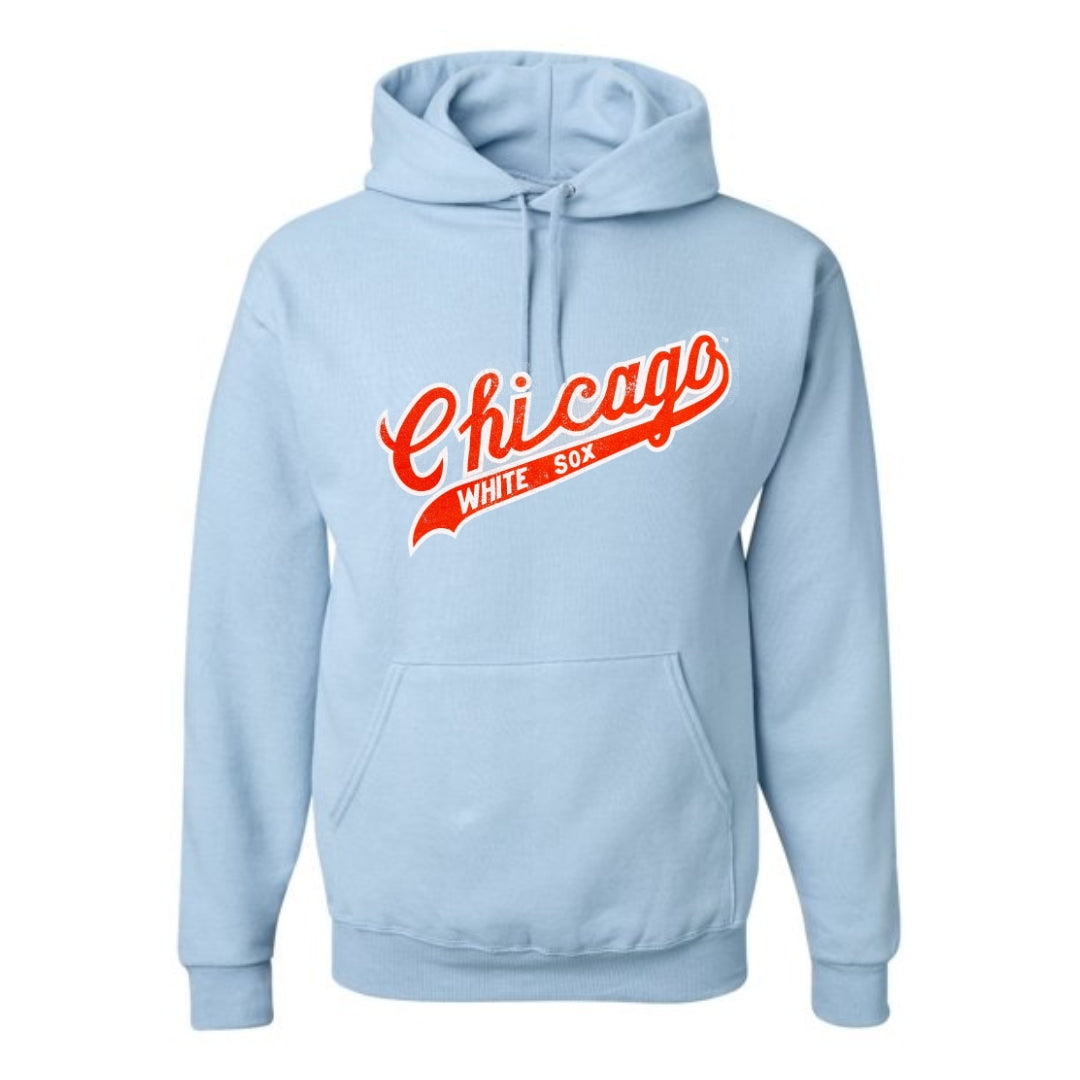 Mens Chicago White Sox Powder Blue 1972 Cooperstown Collection Hoodie
