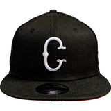 Mens Chicago White Sox New Era Black Cooperstown Collection 1950 All Star Game 9FIFTY Side Patch Snapback Hat - Pro Jersey Sports