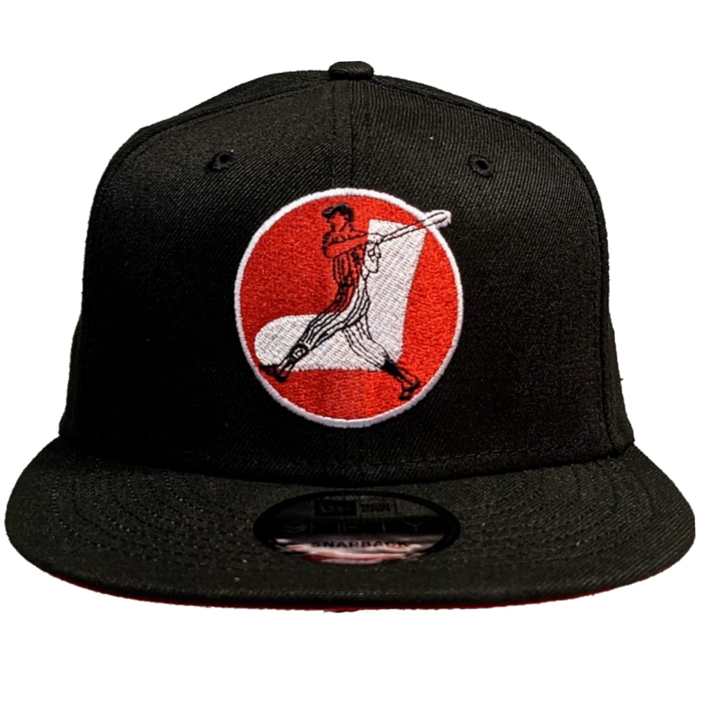 Mens Chicago White Sox New Era Black Cooperstown Collection 1960-1972 Logo 9FIFTY Snapback Hat