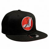 Mens Chicago White Sox New Era Black Cooperstown Collection 1960-1972 Logo 9FIFTY Snapback Hat - Pro Jersey Sports