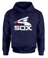 Mens Chicago White Sox Navy Batterman Logo Cooperstown Collection Hoodie - Pro Jersey Sports