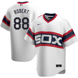 NIKE Men's Luis Robert Chicago White Sox 1983 Alternate White Premium Stitch Replica Jersey - Pro Jersey Sports