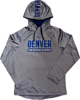 Men's Denver Broncos NFL Fanatics Branded Anthracite Performance Hoodie - Pro Jersey Sports