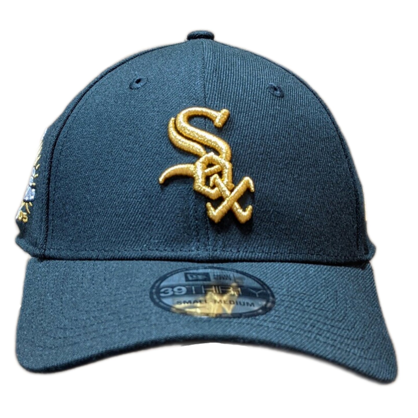 Chicago White Sox 2005 World Series Champions Cooperstown Collection Gold Rush 39THIRTY Flex Fit New Era Hat