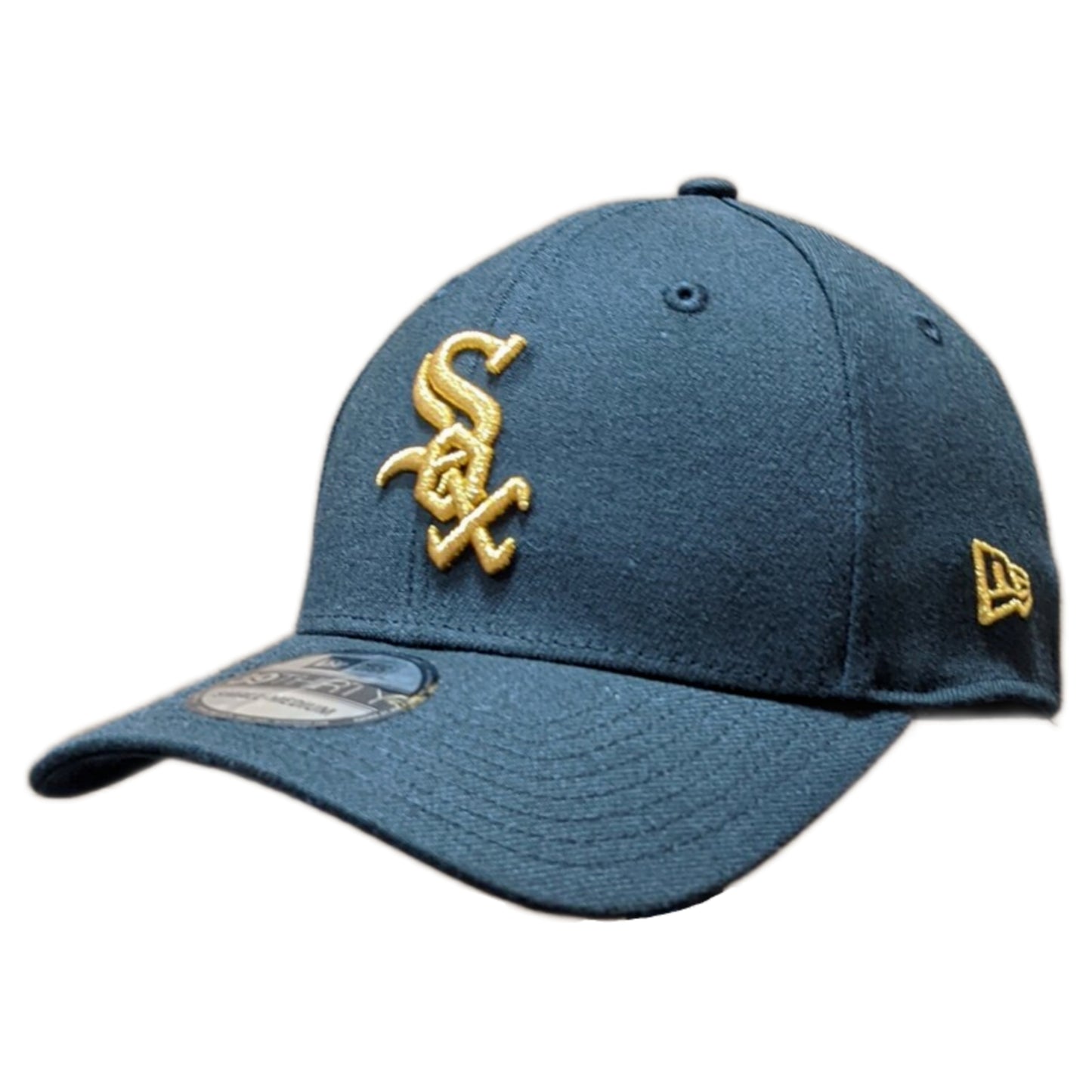 Chicago White Sox 2005 World Series Champions Cooperstown Collection Gold Rush 39THIRTY Flex Fit New Era Hat