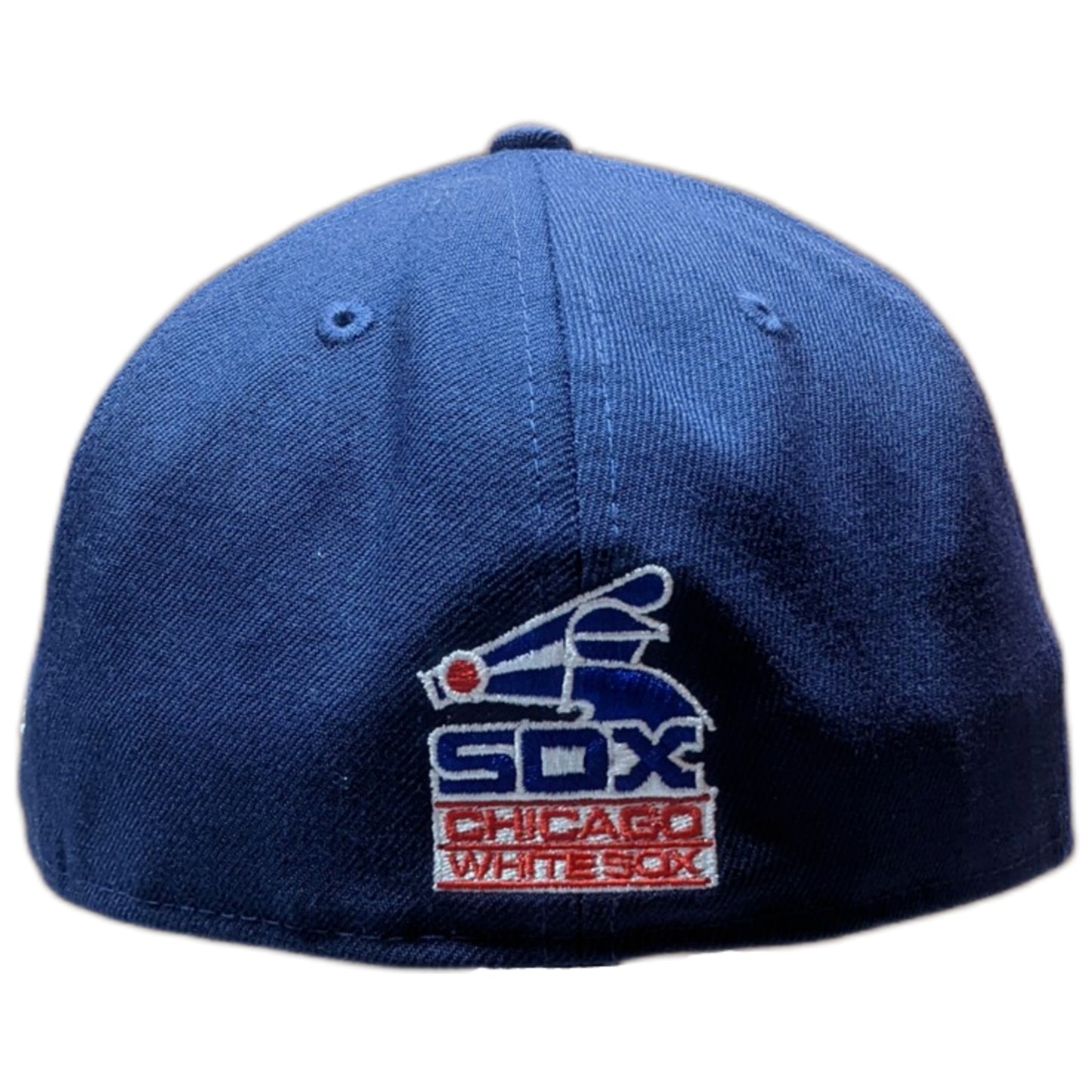 Men's Chicago White Sox New Era 1983 Grey/Navy Bar Logo Cooperstown Collection 59FIFTY Fitted Hat