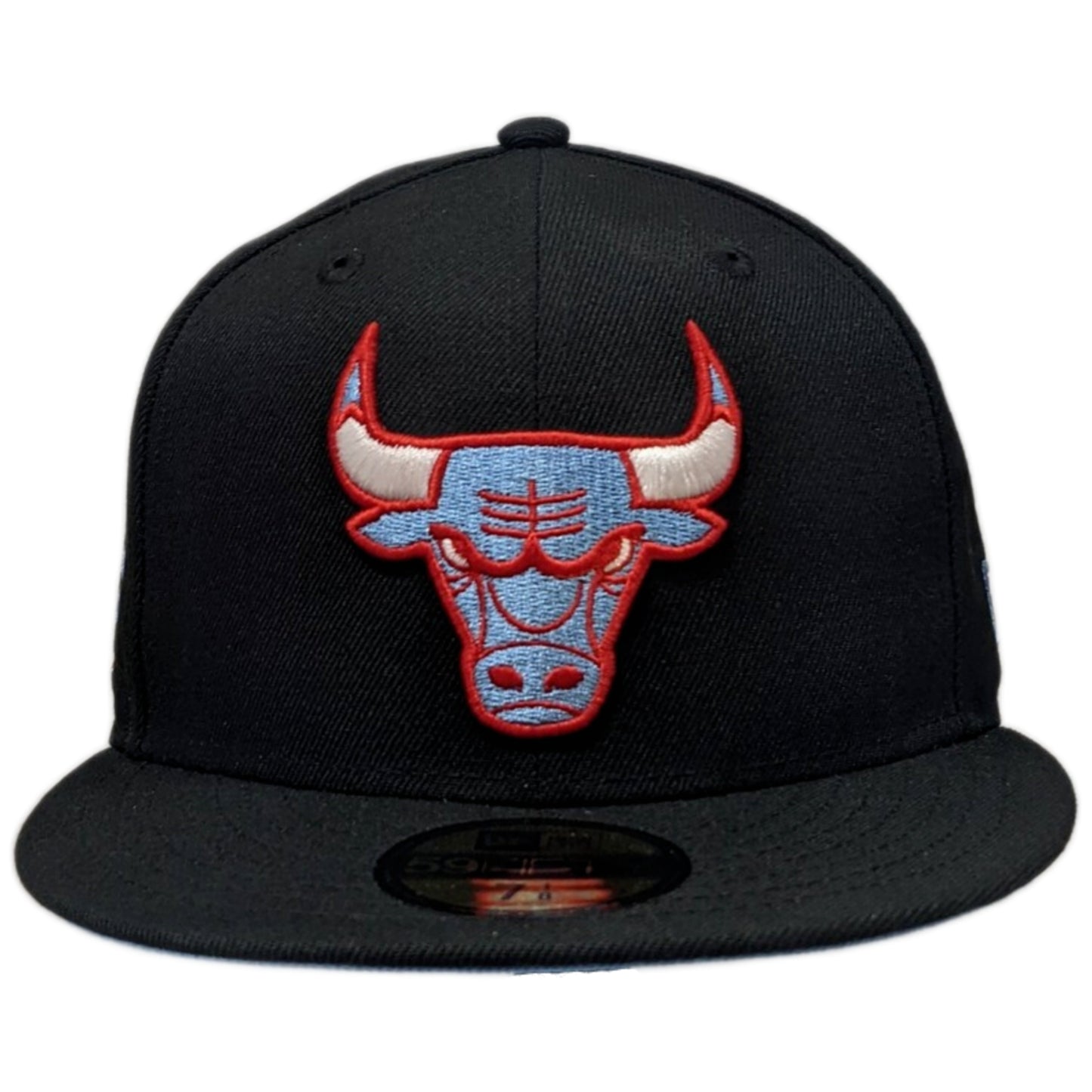 Men's Chicago Bulls Black/Sky Blue UNC to Chicago 59FIFTY Fitted Hat