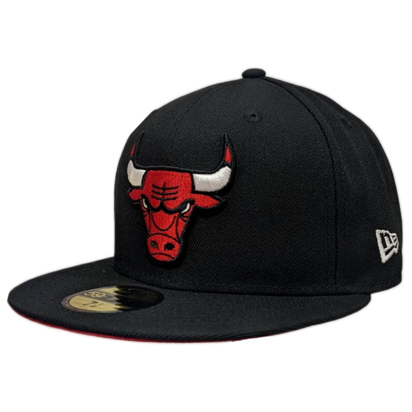 Men's Chicago Bulls Black/Red 6X Champions 59FIFTY Fitted Hat