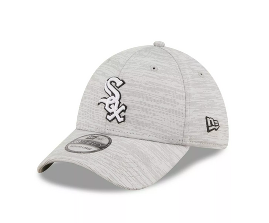Chicago White Sox Distinct New Era Gray 39THIRTY Flex Fit Hat