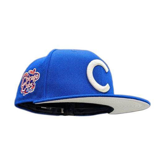 Chicago Cubs Royal 1908 World Series Champions New Era 59FIFTY Fitted Hat