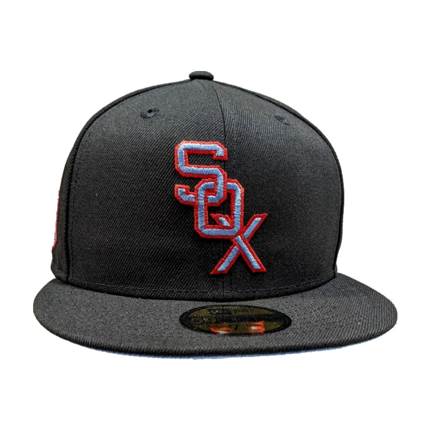 Chicago White Sox Cooperstown Collection 1959 New Era Black/ Sky Blue 59FIFTY Fitted Hat