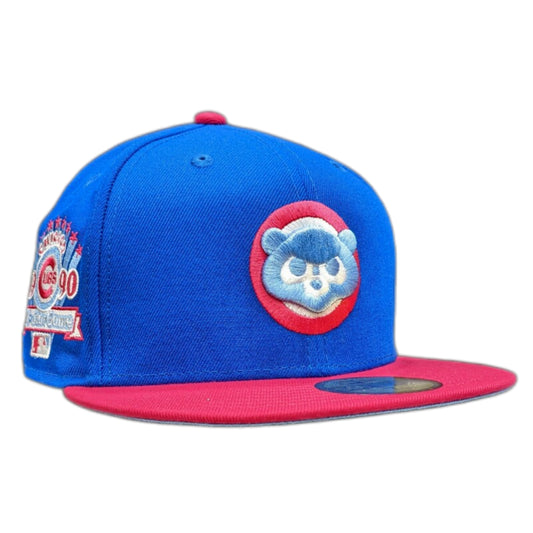 Chicago Cubs Blue Rose 1990 All Star Game 59FIFTY Fitted Hat